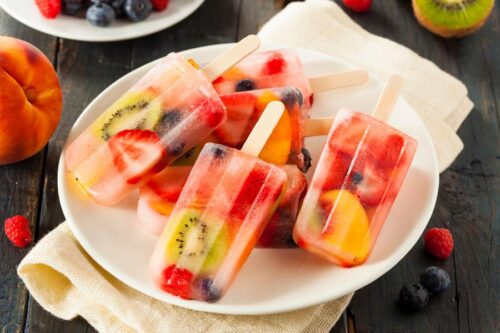 picolé de frutas funcional e saudável